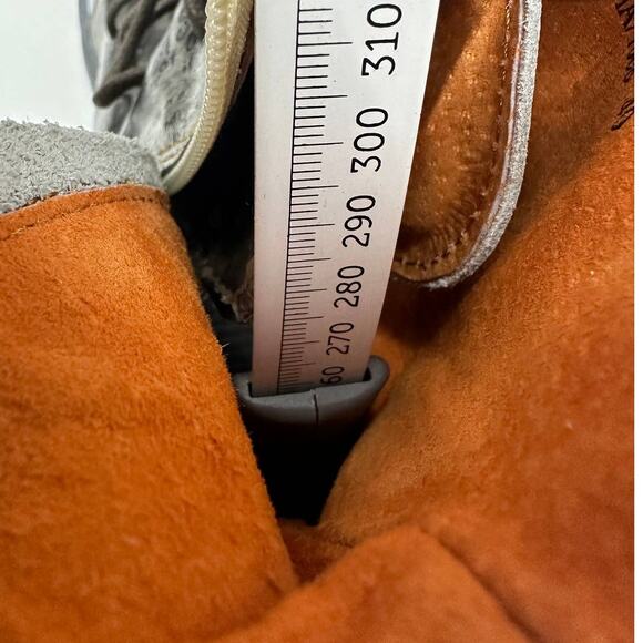 TMA EYES Womens Lace Up Ankle Boots Leather Patchwork Light Blue 8.5 - Picture 8 of 9